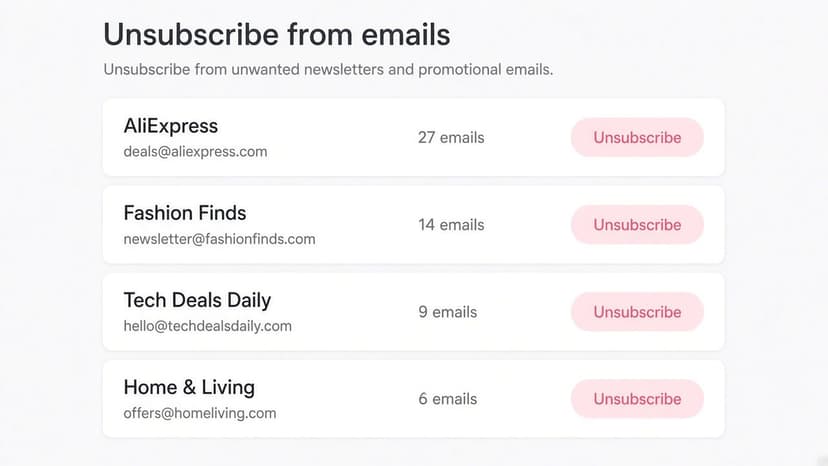 How to Stop AliExpress Emails (2026)